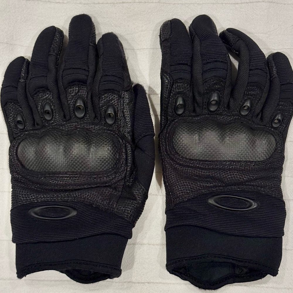 OAKLEY Black Factory Pilot Gloves L